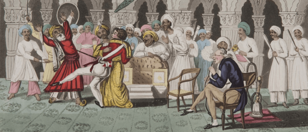 Colonial rule imposing Victorian sexual morality on Indian society