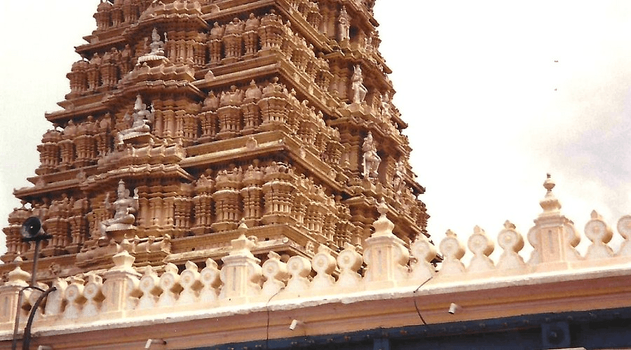 Hindu temples within Mysore Palace complex reflecting spiritual continuity