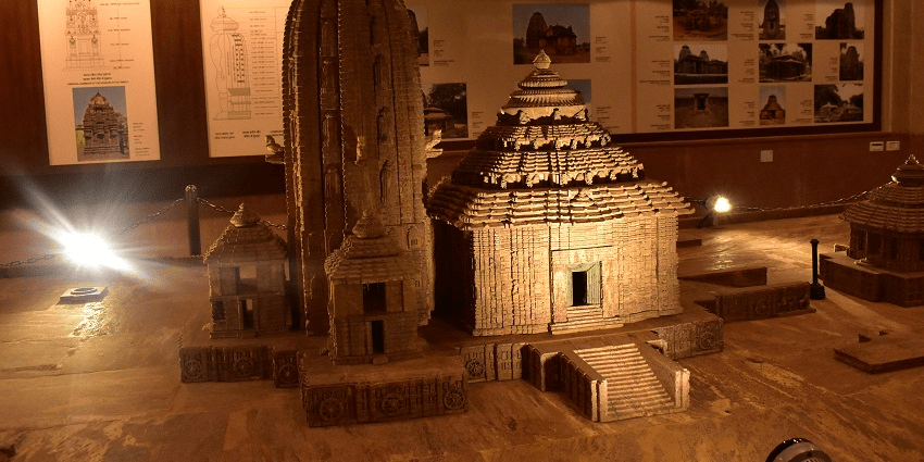 Archaeological Museum at Konark preserving recovered temple sculptures